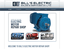 Tablet Screenshot of billselectric.com